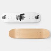 KEEP CALM NO WORDS BY MASANSER SKATEBOARD (Horizontal)