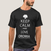keep calm oromo t-shirt (Vorderseite)
