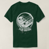 Keep Calm Play Guitar Ukulele Plectron Musician Re T-Shirt (Design vorne)