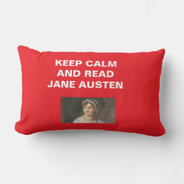 Keep Calm, Read Jane Austen Keychain Lendenkissen