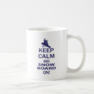 KEEP-CALM-SNOW-BOARD AN KAFFEETASSE