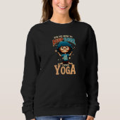 Keep Calm Teach Yoga Yoga Instructor Premium Sweatshirt (Vorderseite)