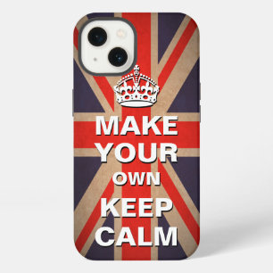 Keep Calm Vorlage - Union Jack iPhone-Hülle iPhone 13 Hülle