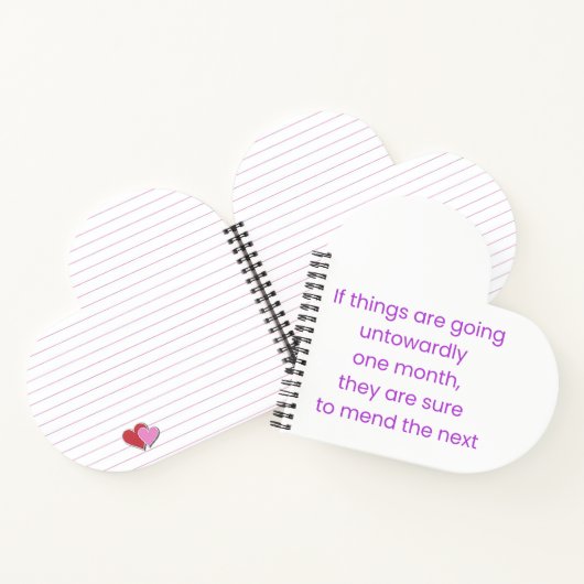 Keep calm, wait till next month notizblock (Innenseite)