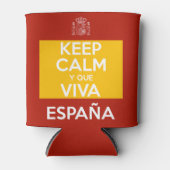 Keep Calm y que viva España Dosenkühler (Vorderseite)