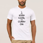 Keep Caml and Curry On T-Shirt (Vorderseite)