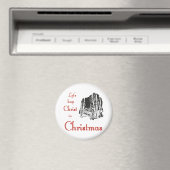 Keep Christ in Christmas Magnet (In Situ (Geschirrspüler))