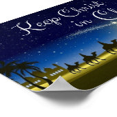Keep Christ in Christmas Poster (Ecke)