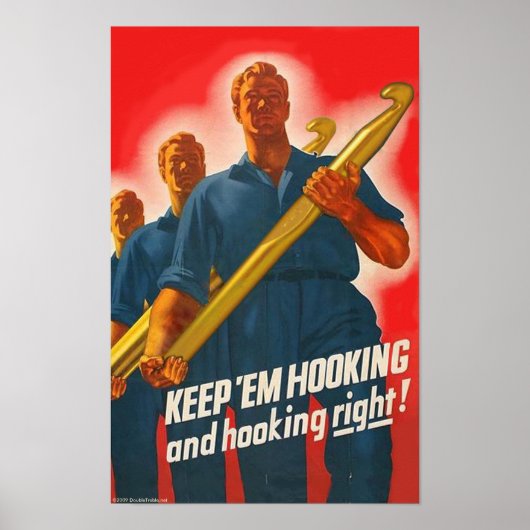 Keep 'em Hooking - Poster (Vorne)