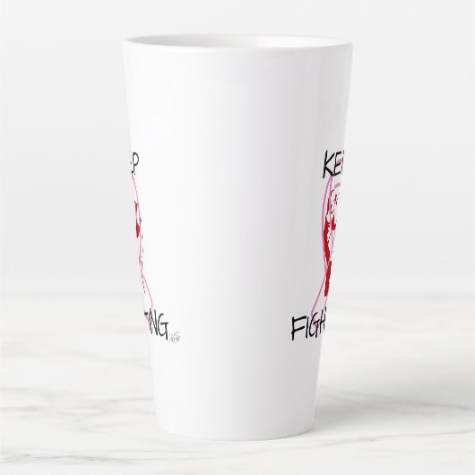Keep Fighting Milchtasse (Vorderseite)
