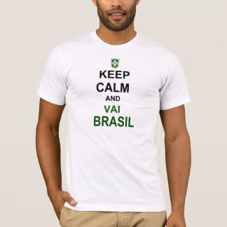 Keep geht calm Brasilien T-Shirt