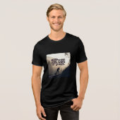 Keep Going — Even When It’s Hard | Motivational Pe Tri-Blend Shirt (Vorderseite voll)