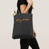 Keep Going Minimalist Inspirational Tote Bag Tasche (Von Nahem)