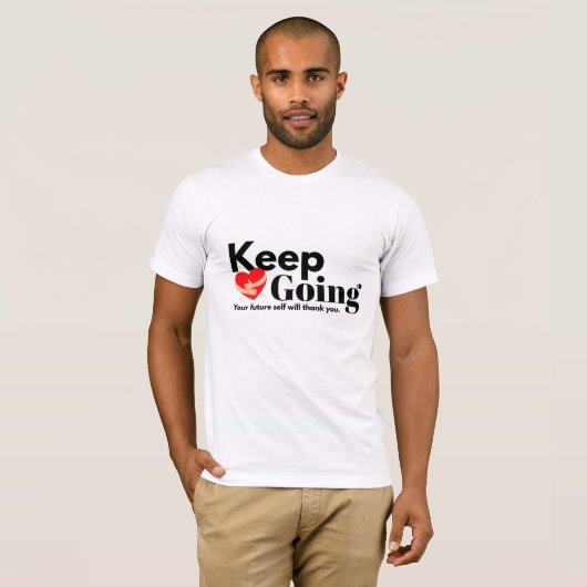 Keep Going T-Shirt (Vorne ganz)