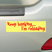 Keep honking…, lade ich neu autoaufkleber (Auf Auto)