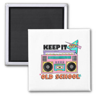 Keep It 90’s Old School Boombox Player Magnet