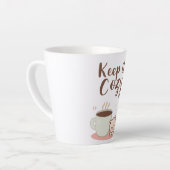"Keep it Cozy" with Sleepy Bear and Coffee Milchtasse (Linke Ecke)