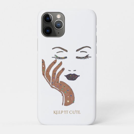 KEEP IT CUTE SERIE - BRAUN Case-Mate iPhone HÜLLE (Rückseite)