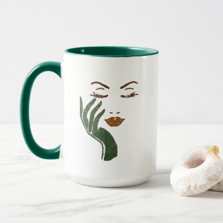 KEEP IT CUTE! SERIE - DUNKELGRÜN TASSE