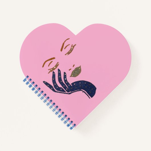 KEEP IT CUTE SERIE - NAVYBLAU NOTIZBLOCK (Vorderseite)
