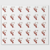 KEEP IT CUTE SERIE -ROT GESCHENKPAPIER (Flach)