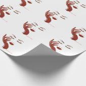 KEEP IT CUTE SERIE -ROT GESCHENKPAPIER (Ecke)