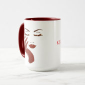 KEEP IT CUTE SERIE -ROT TASSE (Vorderseite Links)