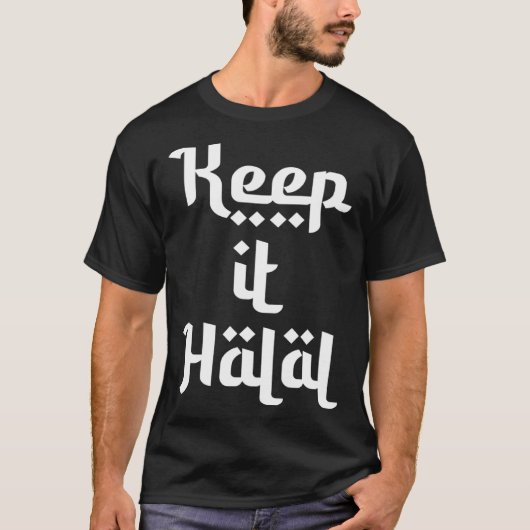 Keep it halal T-Shirt (Vorderseite)