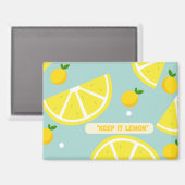 Keep It Lemon Magnet (Vorderseite/Rückseite)