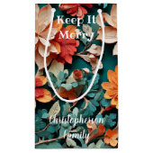 Keep It Merry Kleine Geschenktüte (Rückseite)