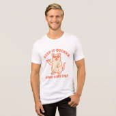 Keep It Quokka Tri-Blend Shirt (Vorderseite voll)