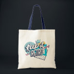 Keep It Retro – Vintage 80s Style Retro Tragetasche<br><div class="desc">A bold retro typography design featuring the phrase “Keep It Retro” with vibrant geometric shapes and an 80s-inspired color palette. Perfect for lovers of vintage aesthetics,  nostalgic fashion,  and classic retro vibes.</div>