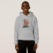 Keep It Shrimple Kawaii Shrimp Hoodie (Vorne ganz)