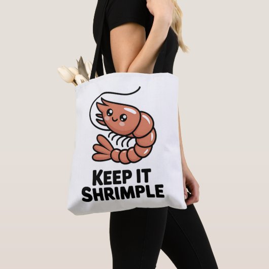 Keep It Shrimple Kawaii Shrimp Tasche (Von Nahem)