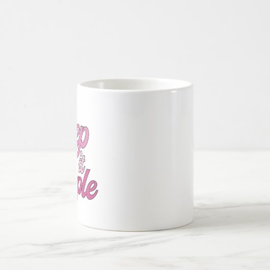 Keep it Simple Mug (Pink) Kaffeetasse (Mittel)