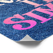 Keep It Simple Recovery Design Poster (Ecke)