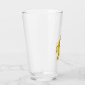Keep It Tide – Lustige Banane-Typografie Minimalis Glas (Rechts)