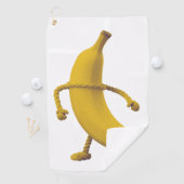 Keep It Tide – Lustige Banane-Typografie Minimalis Golfhandtuch (Insitu)