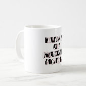Keep It Up / Hakuna Matata Kunstdruck Kaffeetasse (Vorderseite Links)