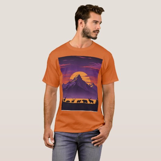 Keep It Wild T-Shirt – Retro Outdoor Adventure Nat (Vorne ganz)