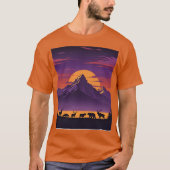 Keep It Wild T-Shirt – Retro Outdoor Adventure Nat (Vorderseite)