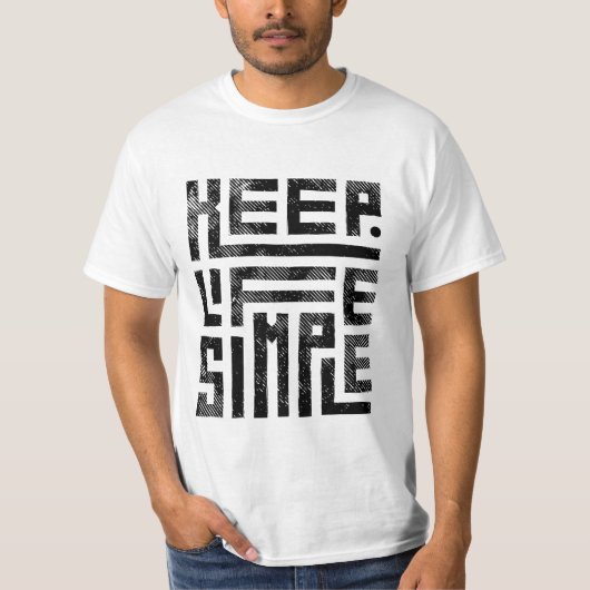 keep life Single T-Shirt (Vorderseite)