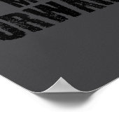 Keep Moving Forward Shirt Funny Motivation Career  Poster (Ecke)