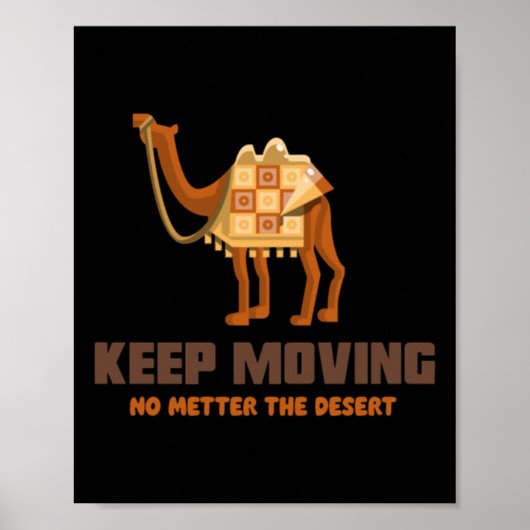 Keep Moving Poster (Vorne)