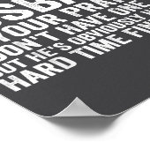 Keep My Husband In Your Prayers Funny Saying Quote Poster (Ecke)