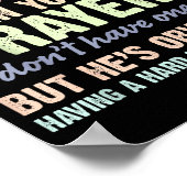 Keep My Husband In Your Prayers Funny Saying Quote Poster (Ecke)