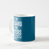 Keep My Husband In Your Prayers Funny Singles Humo Kaffeetasse (Vorderseite Links)