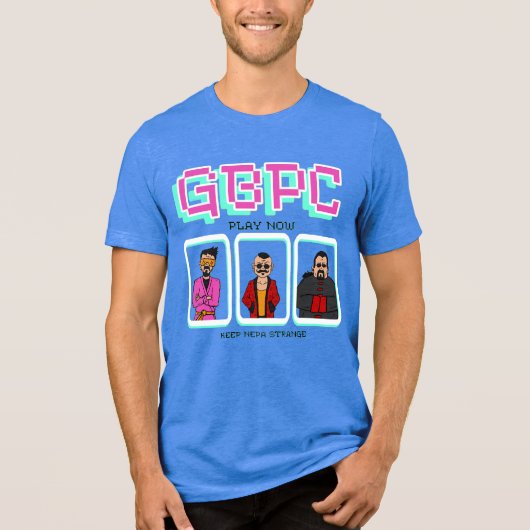 Keep NEPA Weird Tri-Blend Shirt (Vorderseite)