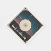 Keep On Shining Serviette (Ecke)