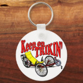 Keep On Trikin' Schlüsselanhänger (Vorderseite)